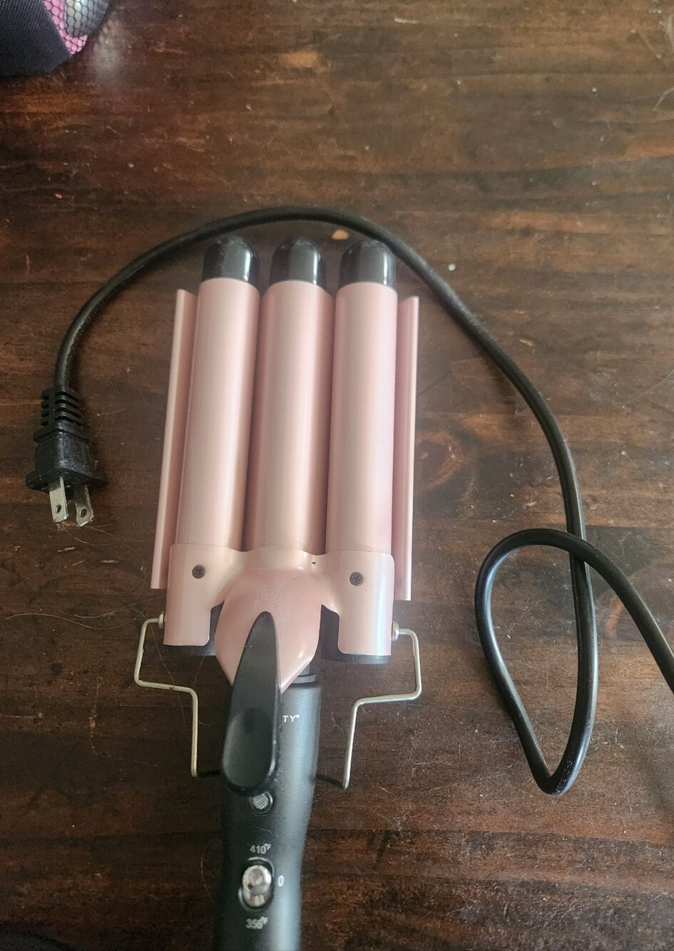 Tru Beauty Triple Barrel Hair Waver/crimper - Pink